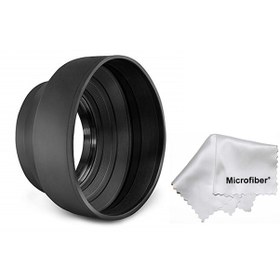 Resim 67 MM 3 Kademeli Ayarlanabilir Kauçuk Parasoley Rubber Hood 