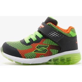 Resim Skechers Rapid Charge - Movrux Küçük Erkek Çocuk Gri Işıklı Bot 402032N Cclm 