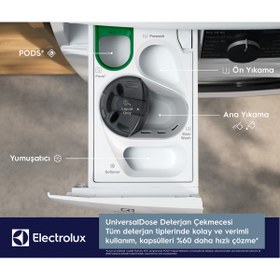 Resim Electrolux EW6F2497UT 1400 Devir 9 KG Çamaşır Makinesi 