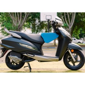 Resim PROVANCE HONDA DİO ACTİVA Motosiklet Çocuk Koltuğu, Siyah Deri, Kolsuz, 4-8 Yaş Arası, HEDİYELİ 