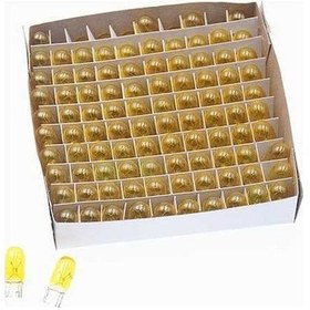 Resim Ebitda 12v5w T10 Araç Fişi Led Ampul, Gösterge Lambası, Genişlik Gösterge Işığı, Halojen Lamba, Kullanım Kolaylığı Sarı 