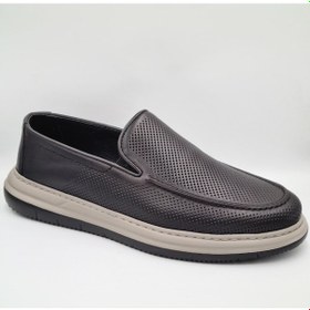 Resim Greyder 64696 Siyah Hakiki Deri Erkek Casual Comfort Ayakkabı Siyah 