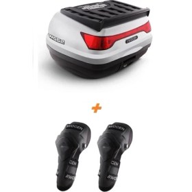 Resim Wogen WG52 Arka Çanta 52 L Basic (Beyaz) + Karbon Dizlik Hediyeli 