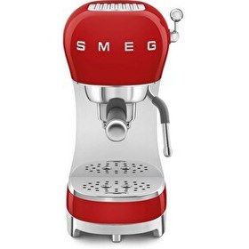 Resim Smeg ECF02RDEU Kırmızı Espresso Kahve Makinesi 