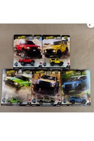 Resim HOT WHEELS Premium Car Culture HW Off Road Seri 5 Adet 2025 