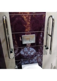 Resim Engelli Tutunma Barı Tuvalet Kağıtlıklı Banyo Wc Küvet Paslanmaz 1 ADET Diğer 