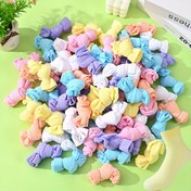 Resim 30 Çift Kadın Ayak Bileği Çorabı, Çeşitli Renkler (Pembe, Sarı, Mavi, Mor, Yeşil), Yüksek Elastikiyet, Nem Emici, Hafif, Kumaş, Hediye veya Günlük Giyim İçin İdeal 