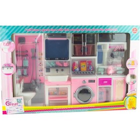 Resim Banyo Seti 4'lü Set Banyo Oyun Seti 
