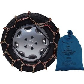 Resim 235/75r15 Serme Mahmuzlu Kar Patinaj Zinciri Grup82 1. Kalite 15 