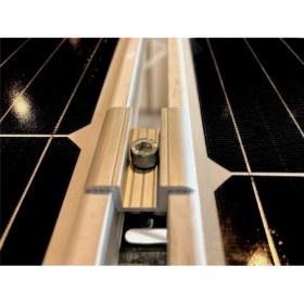 Resim Mexxsun Inges - Güneş Paneli Montaj Aparatı 10 Adet Orta Tutucu 10 Adet Kenar Sonlandırıcı - Solar Montaj 