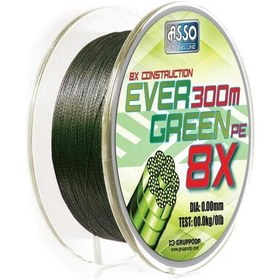 Resim Asso Ever Green 8 Örgü 130 Mt Mumlu Ip Misina 