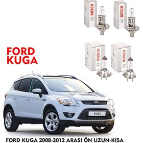 Resim FORD KUGA 2008-2012 ARASI ÖN UZUN-KISA 4 LÜ FAR AMPÜLÜ TAKIMI BOSCH 