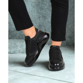 Resim Ortopedik Taban Deri Günlük Casual Erkek Sneaker Mcqueen Ithal Malzeme 