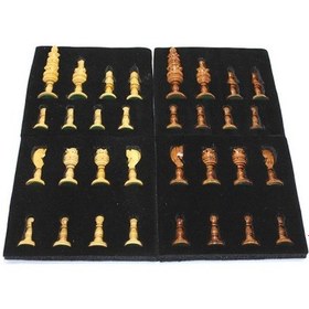 Resim Periboia Ahşap Satranç Taşı No 1 