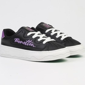 Resim Derinet Yüksek Taban Bağcıklı Kadın Sneaker 