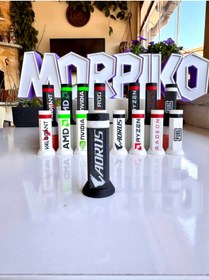Resim Morpiko Aorus Tasarım Yükseklik Ayarlı Ekran Kartı Destek Aparatı,ekran Kartı Tutucu Aorus Siyah 