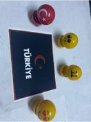 Resim ASTUNİNG Torpido Üstü Kaydırmaz Ped, 4 Adet Zıpzıp Kafa Türkiye 2 