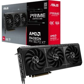 Resim Asus Geforce PRIME-RX9070XT-O16G 16GB Gddr6 256BIT 1xhdmı 3xdp Ekran Kartı 