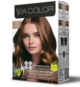 Resim SEA COLOR SET BOYA 6.7 ÇİKOLATA KAHVE 