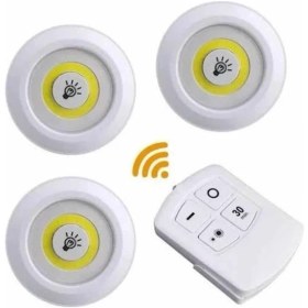 Resim Shopwave Kablosuz Pilli Işıldak Masa Lambası Mutfak Tezgah Altı Banyo Dolabı Dolap Içi 