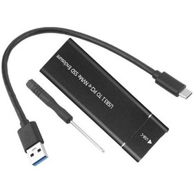 Resim USB 3.1 Type C To Pci-e Express Nvme SSD Taşınabilir Disk Kutusu 
