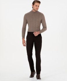 Resim Pierre Cardin Erkek Kahverengi Pantolon Kanvas-chino 50299528-vr029 Kahverengi 