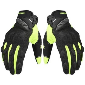 Resim Youtek Bsddp Rh-a0131 Yeşil Xxl Motosiklet Eldiveni: Kaymaz, Dokunmatik Ekran, Darbe Koruma, Yansıtıcı Şeritli, Kolluk Ayarıklı 