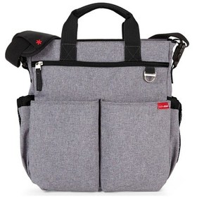 Resim Skip-Hop Duo Bebek Bakım Çantası Gri 