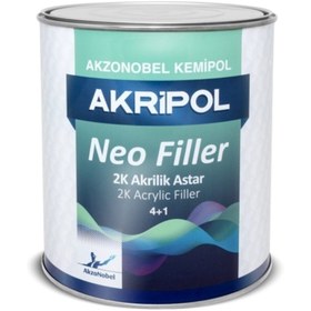 Resim Genel Markalar Akripol 2K Neo Filler Akrilik Beyaz Astar GL 2,5 Litre 