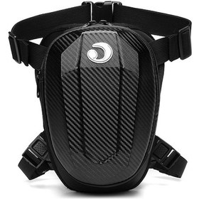 Resim Hard-case Su Geçirmez Motosiklet Bel Bacak Çantası Mtb2108 