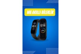 Resim Resveq Akıllı Uyumlu Bileklik M6 Adımsayar Spor Modları Çağrı Görme Türkçe Menü 