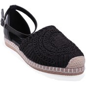 Resim Dagoster Dza07-1155198 Siyah Triko Günlük Babet Kadın Ayakkabı Sıyah 