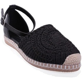 Resim Dagoster Dza07-1155198 Siyah Triko Günlük Babet Kadın Ayakkabı Sıyah 