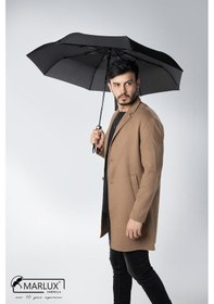 Resim Marlux 8 Telli Tam Otomatik Rüzgara Dayanıklı Özel Sap Tasarımlı Şemsiye Siyah Mpr2004 - Erkek Siyah 