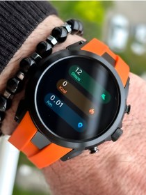 Resim Reward Marka Smartwatch Oyun,spor,müzik,adımsayar, Turuncu Akıllı Saat Bileklik 