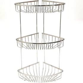 Resim Kromaks Fantastik Seri Oval Şampuanlık 3'lü 20 x 20 cm 