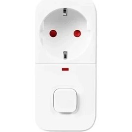 Resim Zenvia Isıya Duyarlı Devre ve Akım Korumalı Duvar Tekli Anahtarlı Priz Fiş 16A/250V 750 