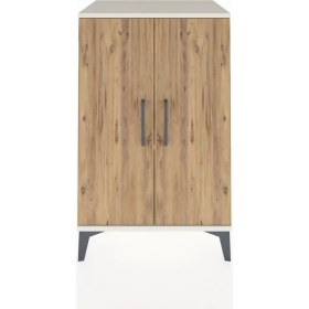 Resim Dienni Hyperion Komodin 2 Raflı 2 Kapaklı 60X44X96 Aytaşı-Çam 