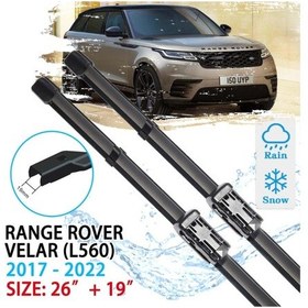 Resim RANGE ROVER VELAR ÖN CAM MUZ SİLECEK TAKIMI 2017--2022 