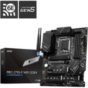 Resim PRO Z790-P WIFI DDR4 1700P 5333(OC) Gen4 M2 USB3.2 HDMI DP Wi-Fi 6E ATX 