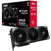 Resim Asus TUF Gaming Radeon RX 9070 XT 16 GB GDDR6 256 Bit DX12 Gaming Ekran Kartı 