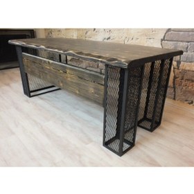 Resim NT Concept Ntconcept Masif Ağaç Ofis ve Çalışma Masası 100 cm-200 cm 