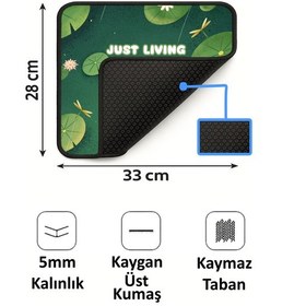 Resim Best Life Kurbağa Tasarımlı 33x28 Cm Mousepad Kaymaz Taban Rahat Konforlu Mouse Pad 