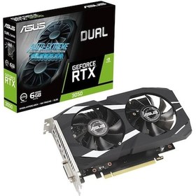 Resim ASUS Dual Geforce Rtx 3050 Oc Dual-rtx3050-o6g Nvıdıa 6gb Gddr6 96bit Dx12 Gaming (OYUNCU) Ekran Kar 