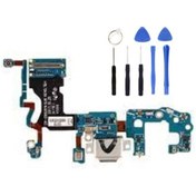 Resim Samsung Uyumlu S9 G960 Şarj Soketi Bordu Tamir Seti Hediye !!! 