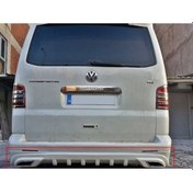 Resim Transporter T6 Arka Tampon Eki - Mat Siyah STR-130 