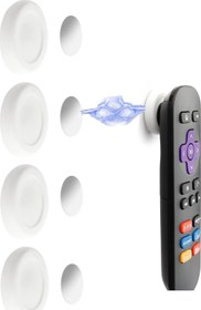 Resim Omilife Pratik Yapışan Kolay Monte Duvar Sabitleme Mıknatıs Çok Amaçlı Kumanda Telefon Tutucu 2li 