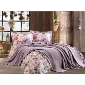 Resim Dantela Violet Ponpon Pike Takımı Leylak 