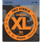 Resim D'Addario EPS510 Pro Steels Elektro Gitar Teli (10-46) 