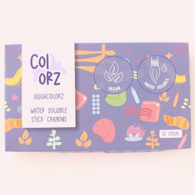 Resim Sulandırılabilir Vegan Kalem Pastel Boya (AQUACOLORZ) 